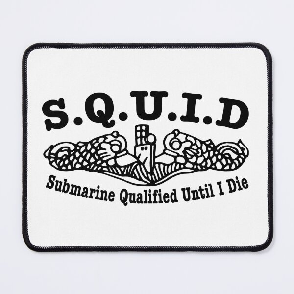 Item preview, SQUID Naval Submarine Sailor Blk designed and sold by MadMando.