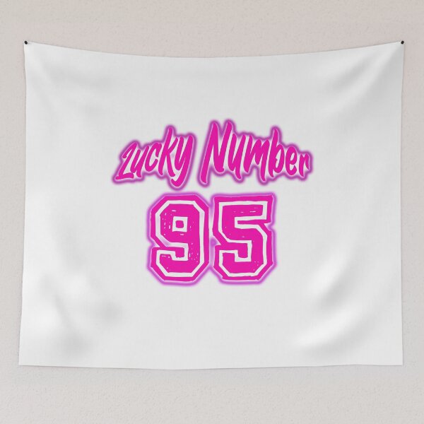 Item preview, Pink Lucky Number 95 designed and sold by swiftjace.