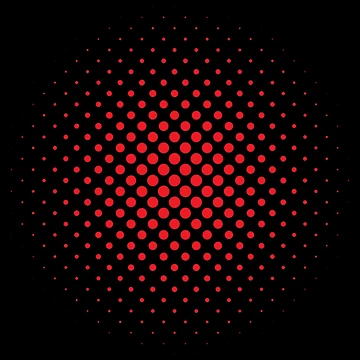 Artwork thumbnail, polka dot pattern by RKWstudio