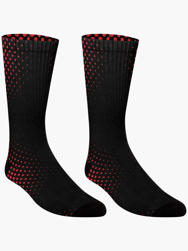 Thumbnail 3 of 5, Socks, polka dot pattern designed and sold by RKWstudio.