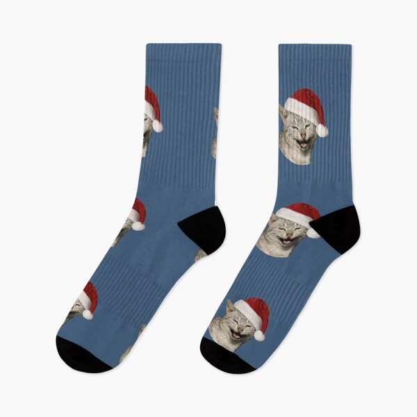 Item preview, Merry Catmas, Meowy Catmas Cat Christmas Tree Xmas Girls Boys Funny Santa designed and sold by DiensDesign.