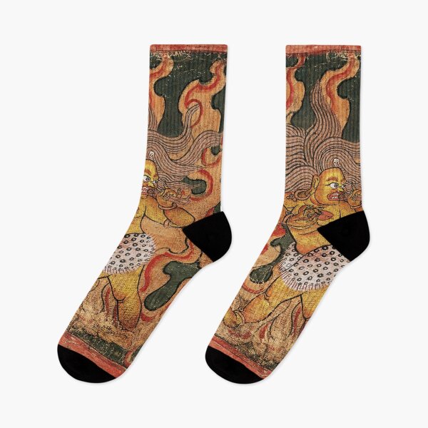 Item preview,  Indian demon vintage art designed and sold by Vintage Designs +.