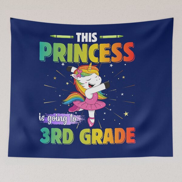 Item preview, This Princess Is Going To 3rd Grade Back To School Girls designed and sold by TrenddyArts.