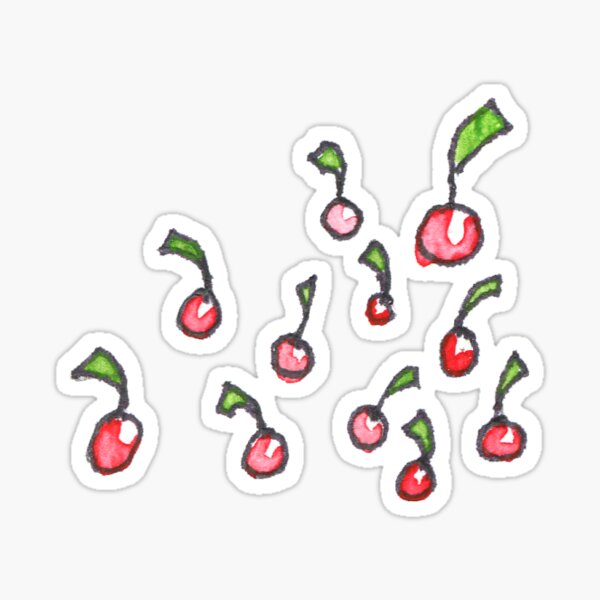 Tiny Cherries Sticker
