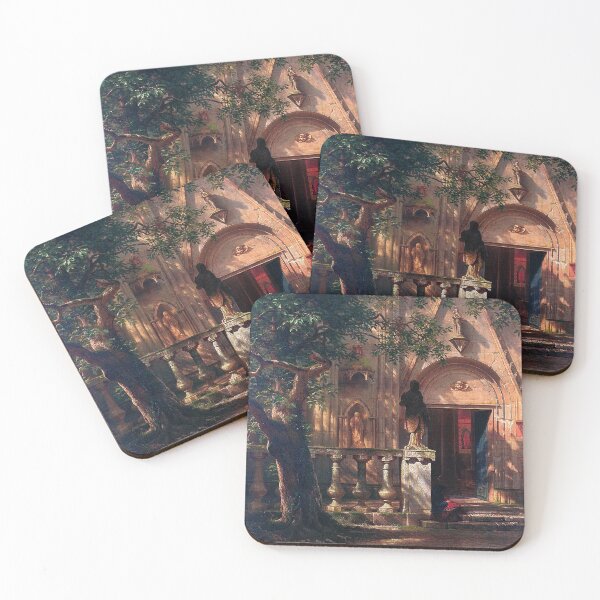 Item preview, Albert Bierstadt Sunlight and Shadow designed and sold by Vintage Designs +.