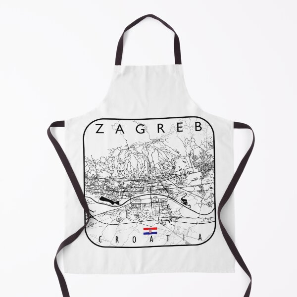Item preview, ZAGREB MAP CROATIA designed and sold by hatimelhag.