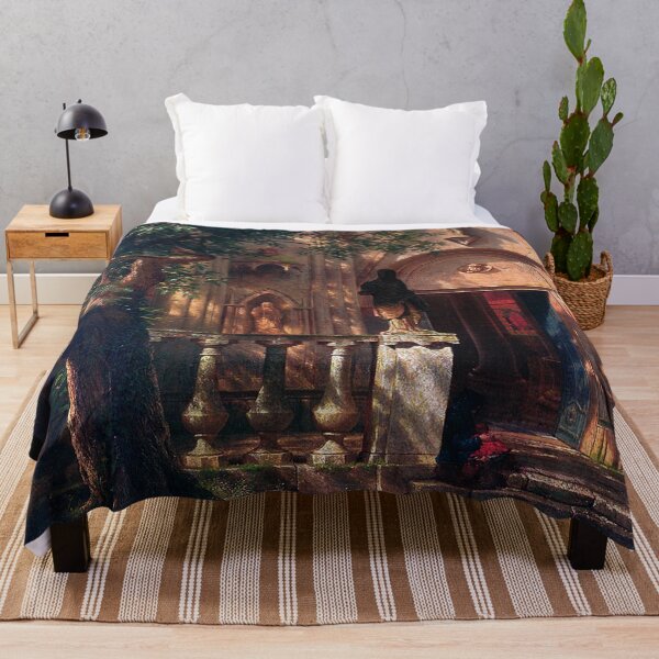 Artikelvorschau, Albert Bierstadt Sunlight and Shadow entworfen und verkauft von Vintage Designs +.