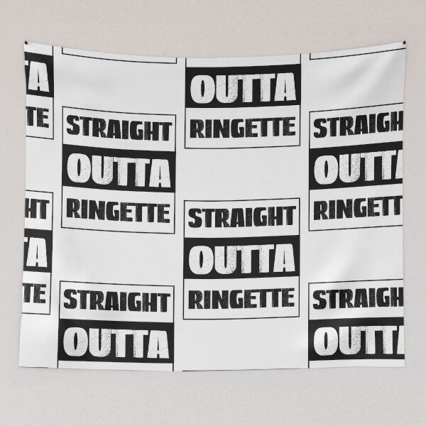 Item preview, Straight Outta Ringette designed and sold by SportyDogShop.