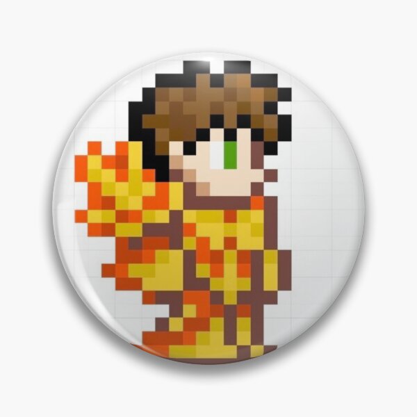 Item preview, Terraria Pixel Art Solar Flare Armor Fan Art designed and sold by HackThoop.