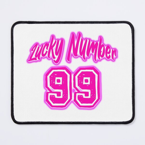 Item preview, Pink Lucky Number 99 designed and sold by swiftjace.