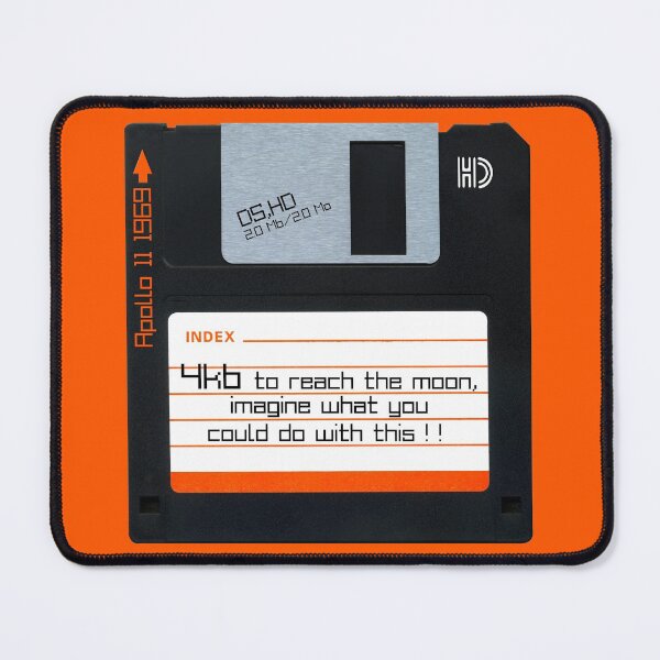 4kb to Reach the Moon Mouse Pad