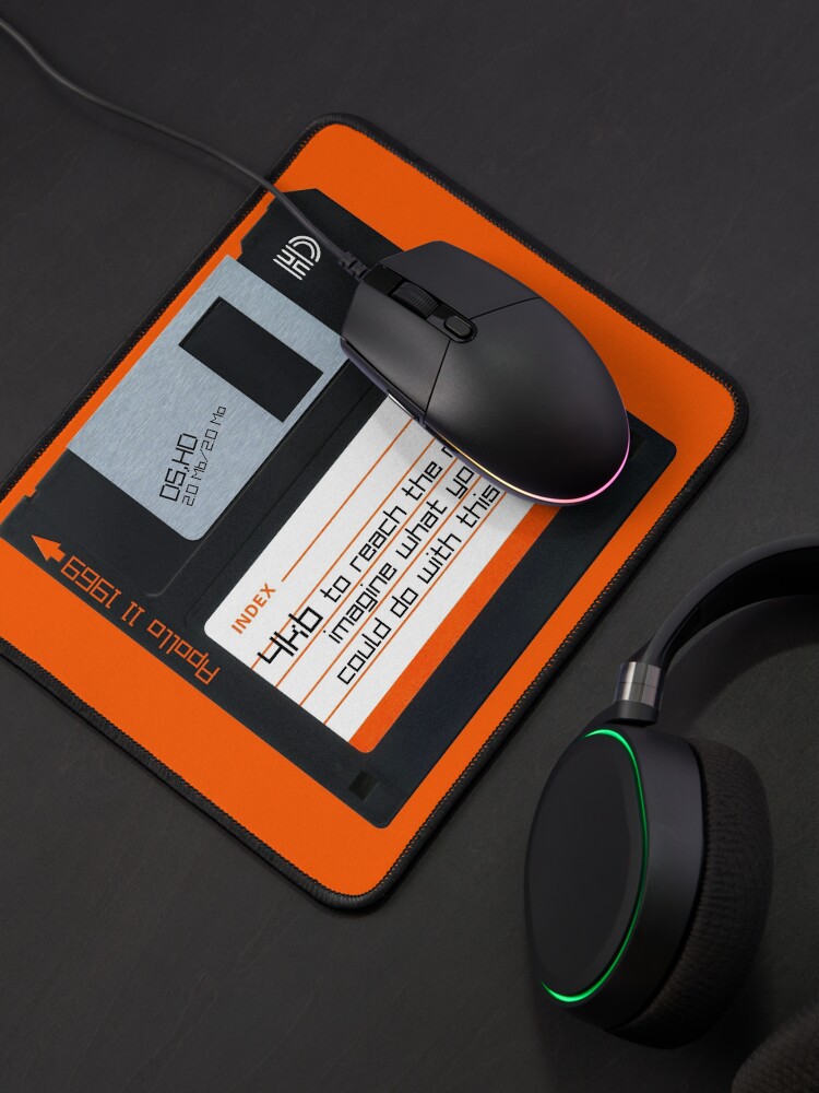 Alternate view of 4kb to Reach the Moon Mouse Pad