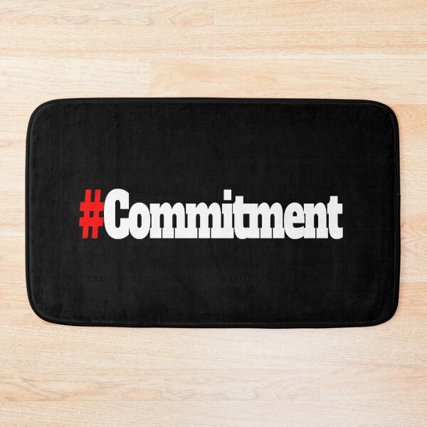 Item preview, Single Words That Motivate - Motivational Words - #Commitment designed and sold by PhotoPrise.