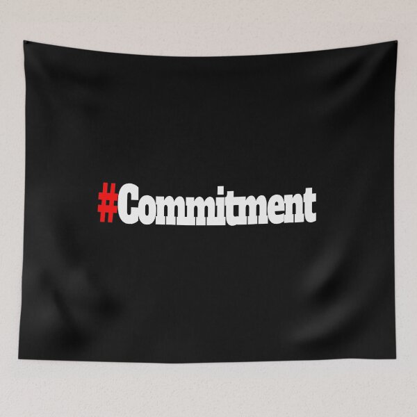 Item preview, Single Words That Motivate - Motivational Words - #Commitment designed and sold by PhotoPrise.