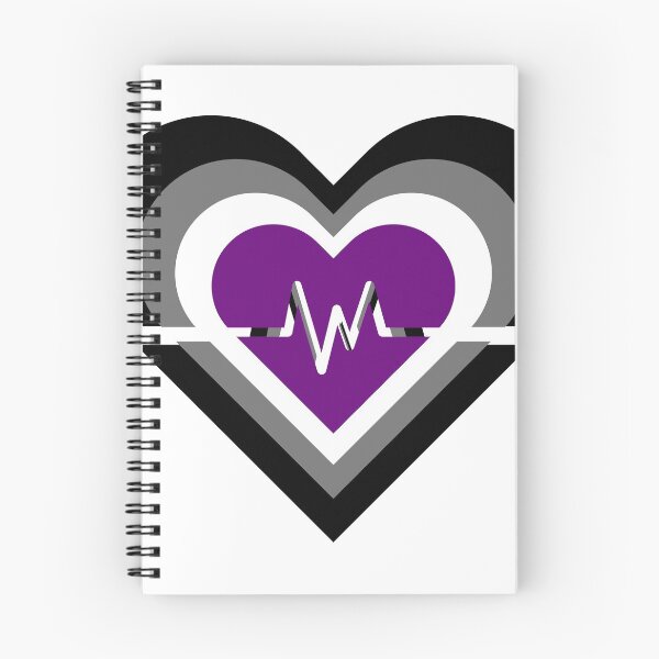 Item preview, Pride Flag Hearts - Asexual designed and sold by thesassypanda.