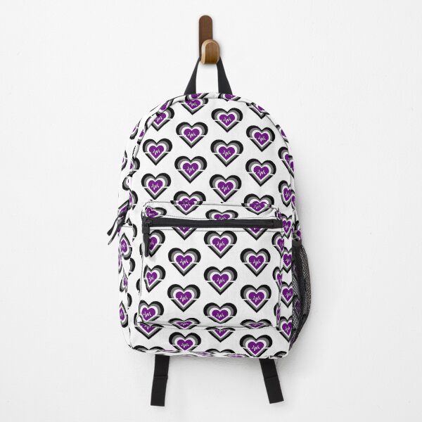 Item preview, Pride Flag Hearts - Asexual designed and sold by thesassypanda.