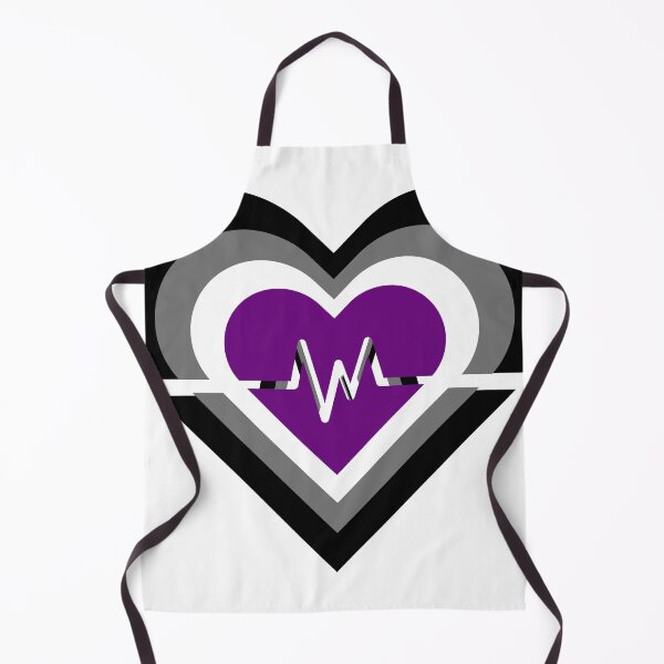 Item preview, Pride Flag Hearts - Asexual designed and sold by thesassypanda.