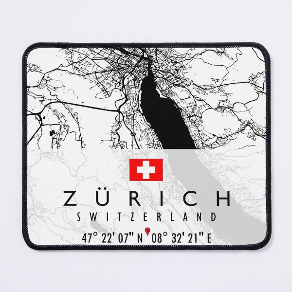 Item preview, ZURICH MAP SWITZERLAND designed and sold by hatimelhag.