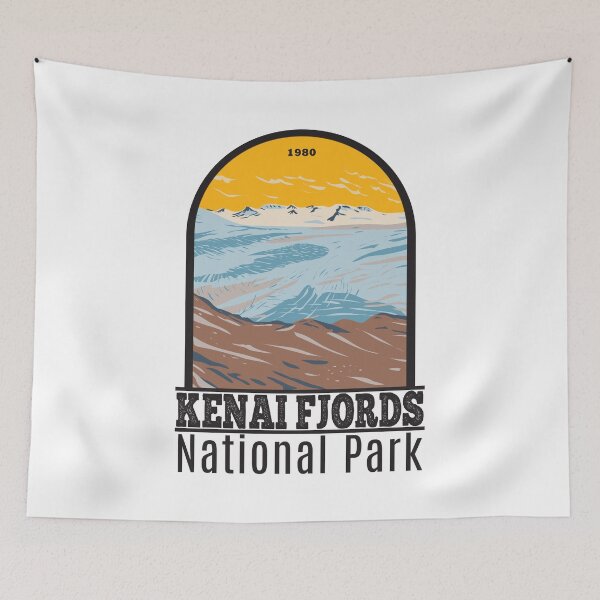 Item preview, Kenai Fjords National Park Harding Icefield Alaska designed and sold by KrisSidDesigns.