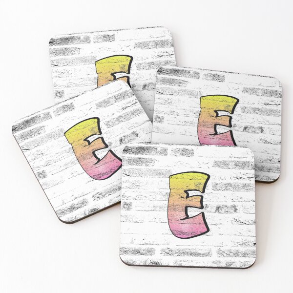 Item preview, Letter E, Colorful Graffiti Alphabet E designed and sold by blingg.