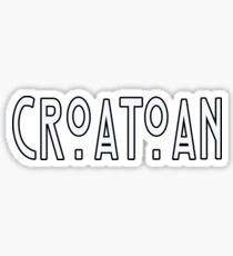 CROATOAN Sticker