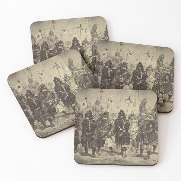 Item preview, Japanese Samurai Sketch Art Edo Period designed and sold by GrandmaApproved.
