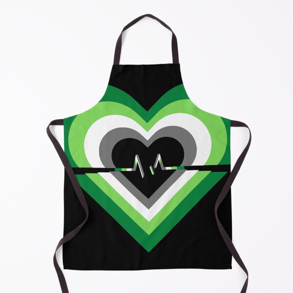 Item preview, Pride Flag Hearts - Aromantic designed and sold by thesassypanda.