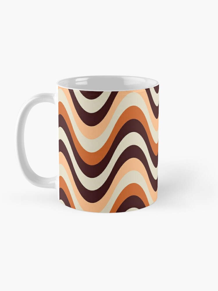 Retro Wavy Mug