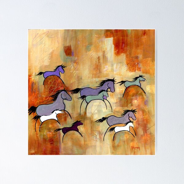 Item preview, Horse Stampede designed and sold by ridgway.