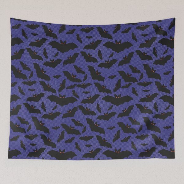 Item preview, Bat Halloween Pattern designed and sold by kathybuble.