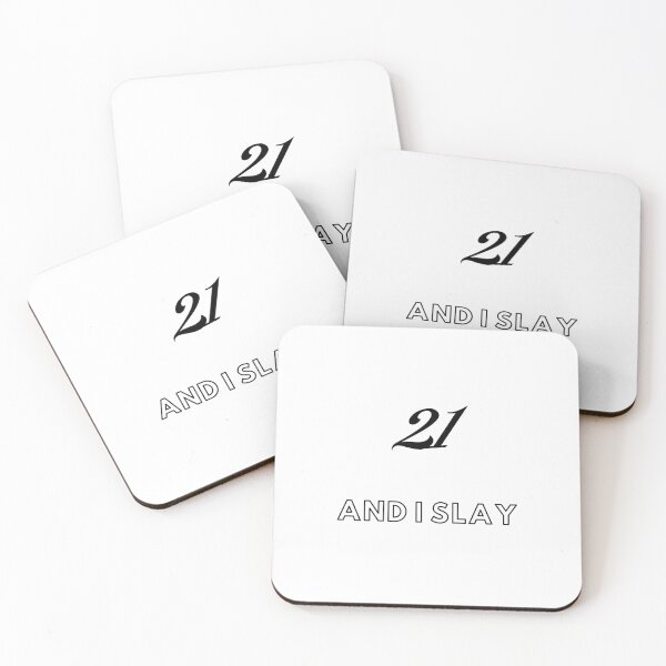 Item preview, 21 and i slay designed and sold by Seoul26.