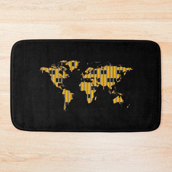 Item preview, World Map Abstract Pattern Background designed and sold by Kiki Art.