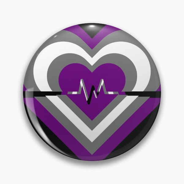 Item preview, Pride Flag Hearts - GreyAsexual designed and sold by thesassypanda.