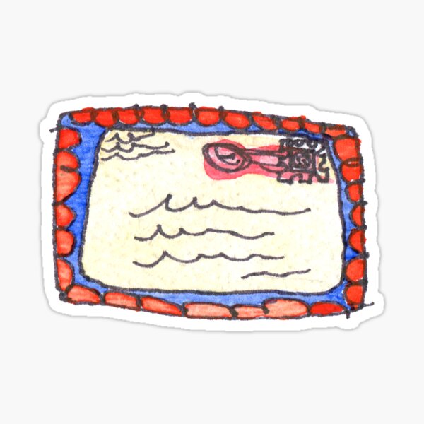 A Letter Sticker