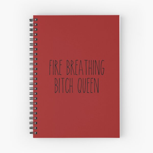 Item preview, Rae Dunn Inspired Fire Breathing Bitch Queen Quote from Throne of Glass designed and sold by SunnyKiwiCo.