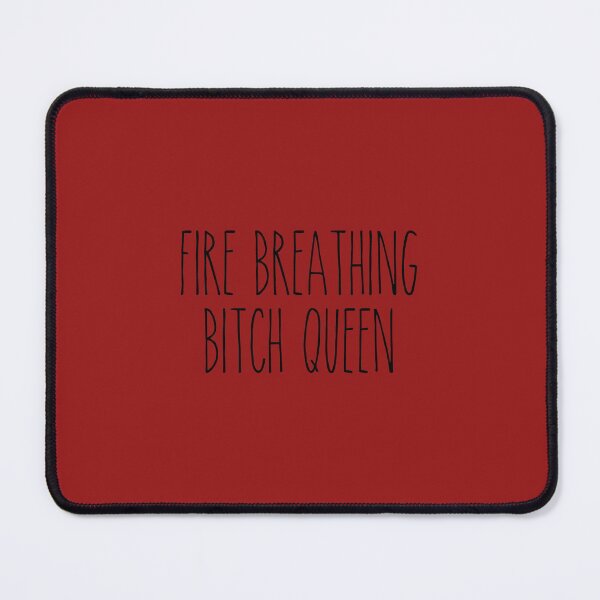 Item preview, Rae Dunn Inspired Fire Breathing Bitch Queen Quote from Throne of Glass designed and sold by SunnyKiwiCo.