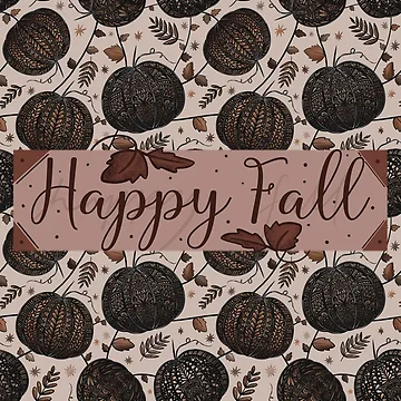 Artwork thumbnail, Fall pattern. by Jaded Willow
