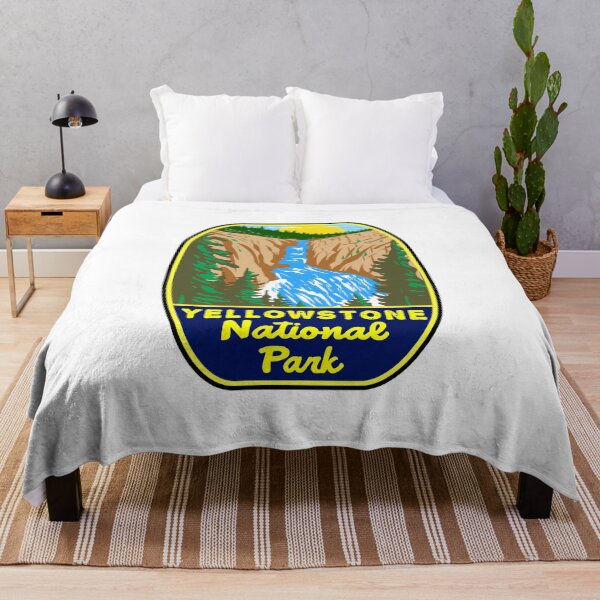 Item preview, YELLOWSTONE NATIONAL PARK Wyoming Kepler Cascades Falls designed and sold by DESTINATIONS DECAL.