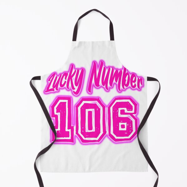 Item preview, Pink Lucky Number 106 designed and sold by swiftjace.