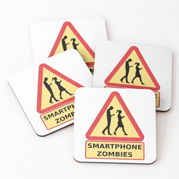 Artikelvorschau, Smartphone-Zombies-Logo entworfen und verkauft von HipMadeArt.