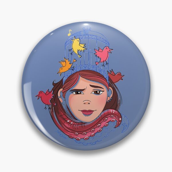 Item preview, Birds in the head designed and sold by Julia Sanz.