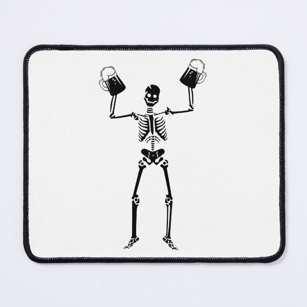 Item preview, Skeleton Holding Beer designed and sold by Dobsy.