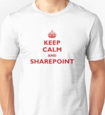 Keep Calm And SharePoint Unisex T-Shirt