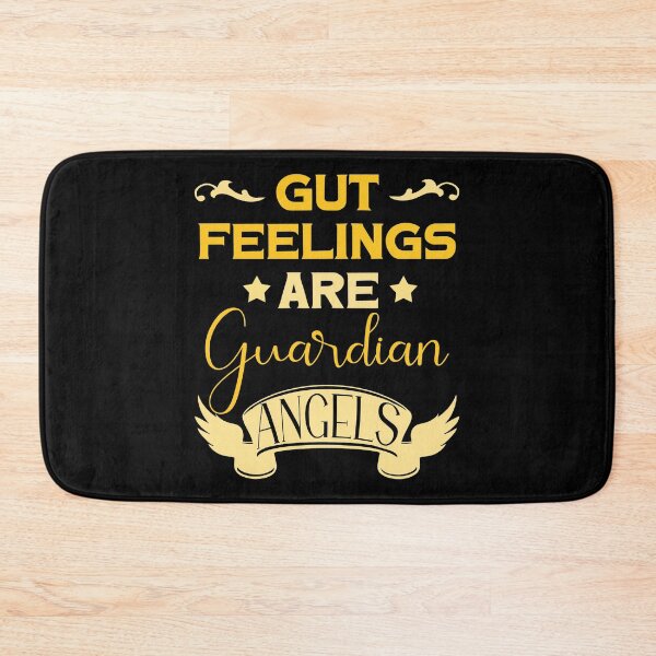 Item preview, Gut feelings are guardian angels  designed and sold by 1DaisyChainLane.