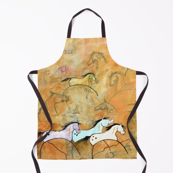 Item preview, Horses of the Plains, Southwest art designed and sold by ridgway.