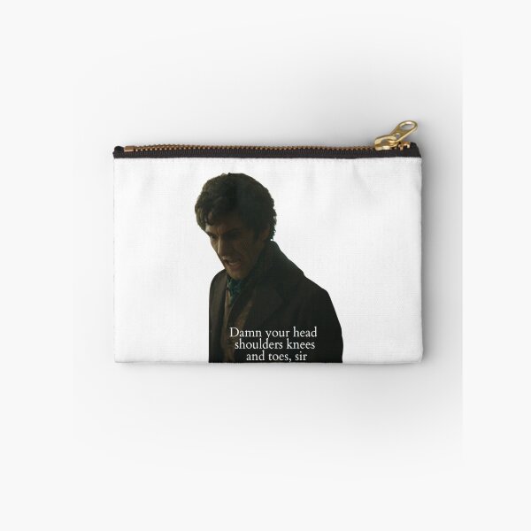 Item preview, “Damn your head shoulders knees and toes, sir…” designed and sold by readallthebooks.