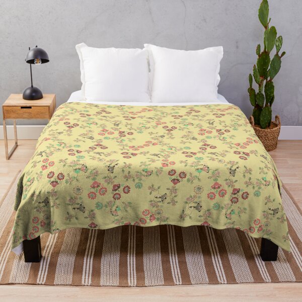 Item preview, Flower branches pattern by Marcia Ribeiro designed and sold by bymarciaribeiro.
