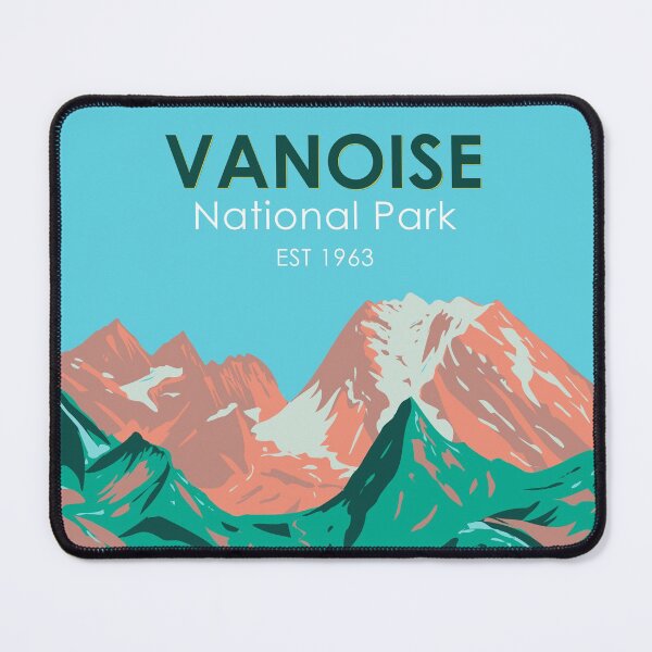 Item preview, Vanoise National Park France Vintage designed and sold by KrisSidDesigns.