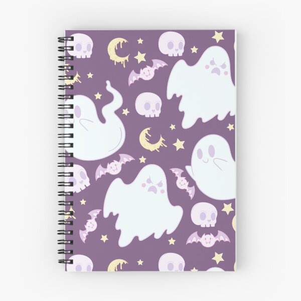 Item preview, Cute Purple Ghost Pattern designed and sold by Preslava Genova.