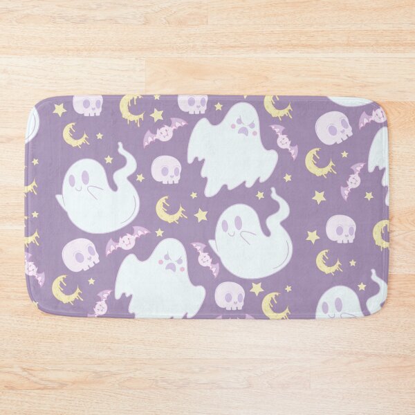 Item preview, Cute Purple Ghost Pattern designed and sold by Preslava Genova.